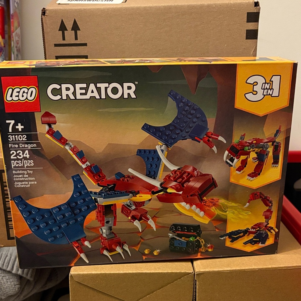 LEGO Creator 3 in 1Fire Dragon Set -